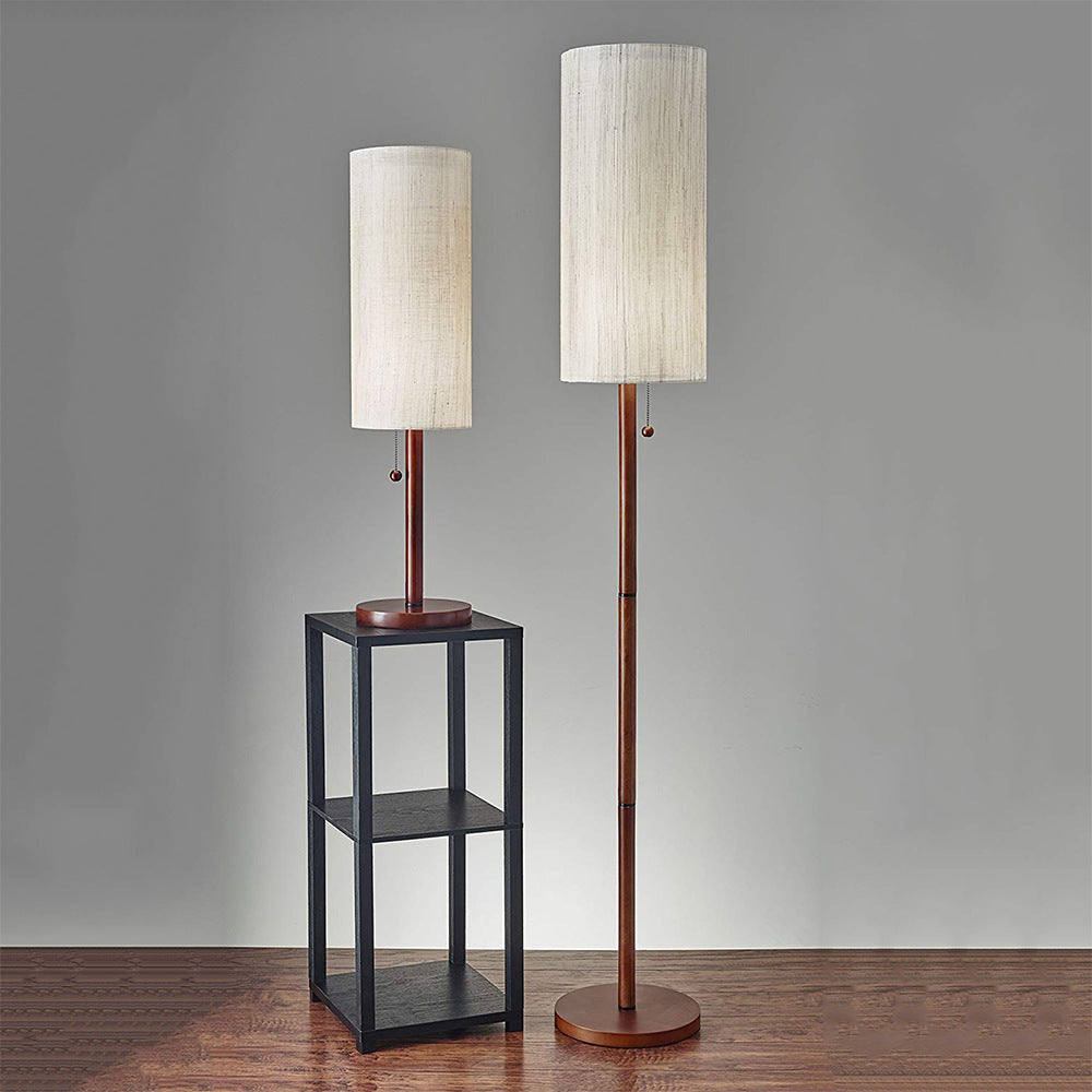 Walnut Table Lamp