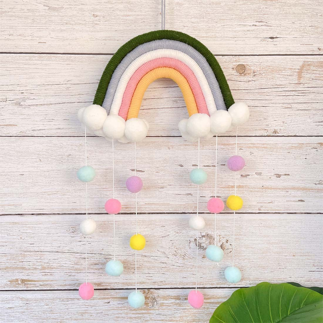 Nordic Cloud Rainbow Wall Hanging