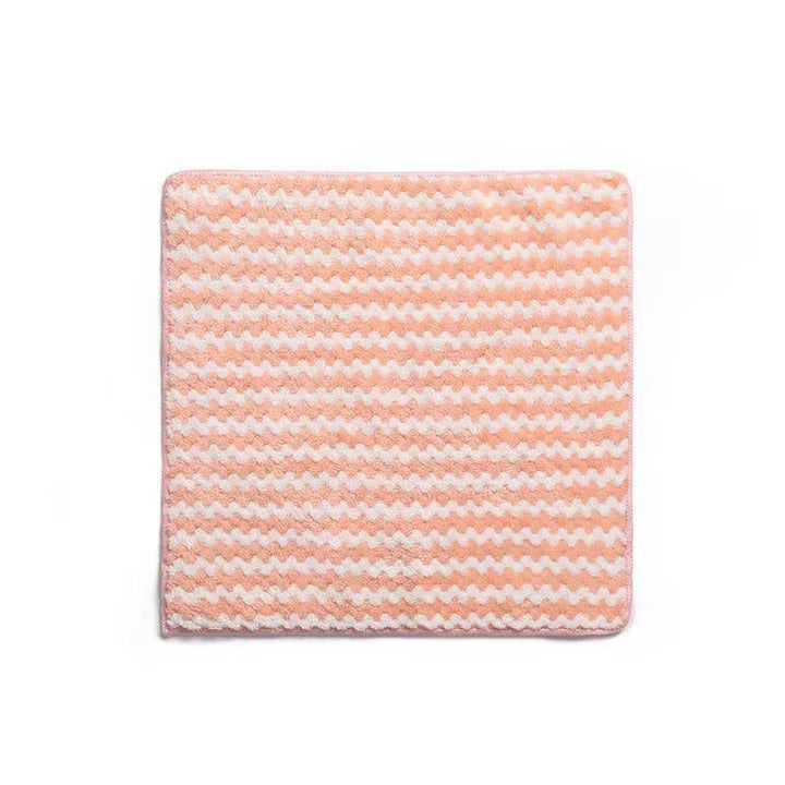 Coral Fleece Cloth - Absorbent & Oil-Resistant