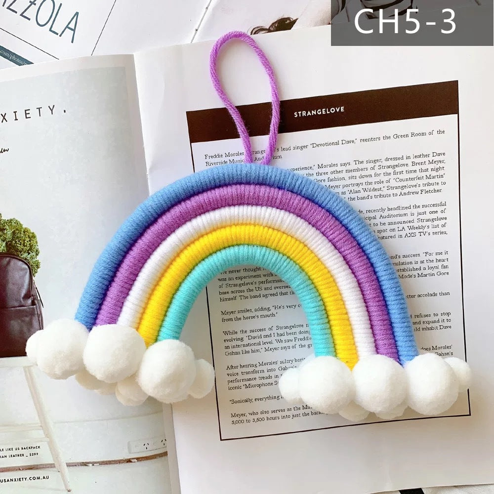 Nordic Cloud Rainbow Wall Hanging