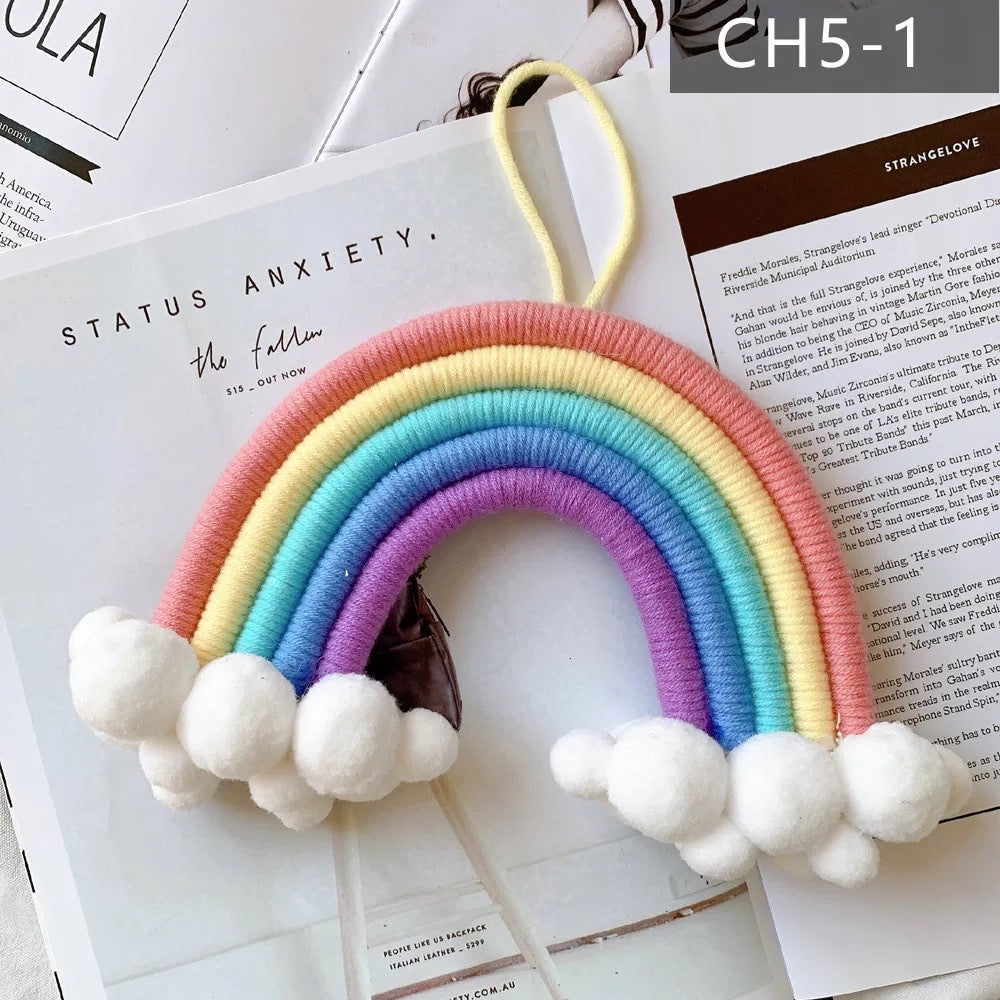 Nordic Cloud Rainbow Wall Hanging