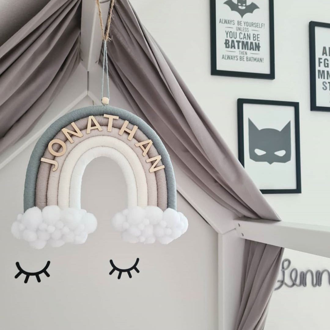 Nordic Cloud Rainbow Wall Hanging