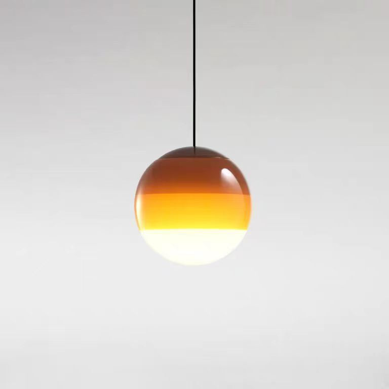 Nordic Creative Colored Glass Pendant Light