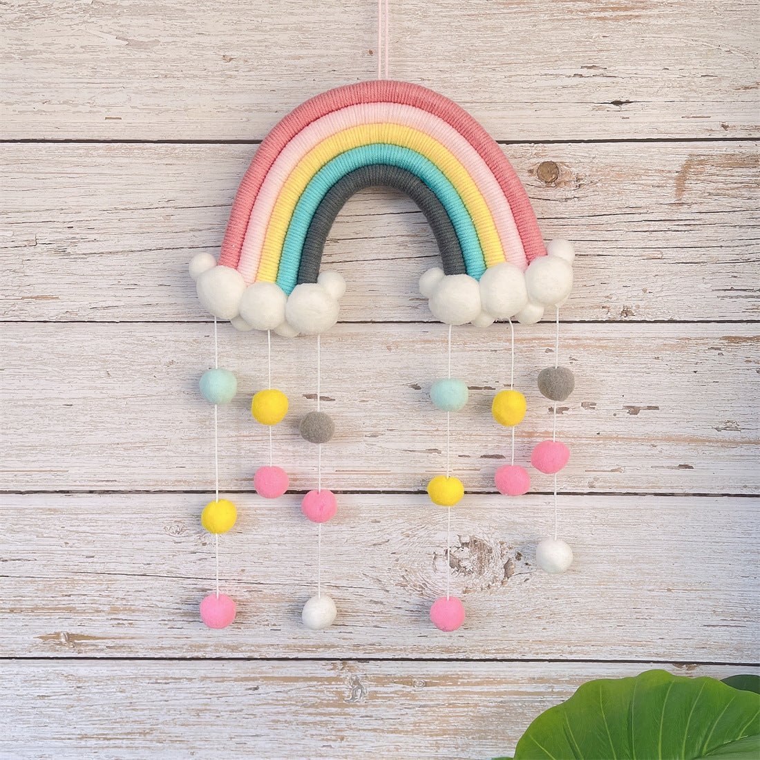 Nordic Cloud Rainbow Wall Hanging