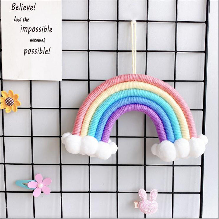 Nordic Cloud Rainbow Wall Hanging