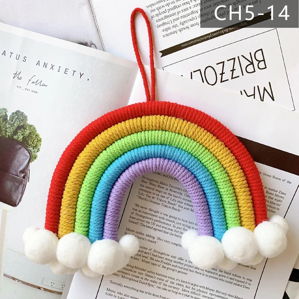 Nordic Cloud Rainbow Wall Hanging