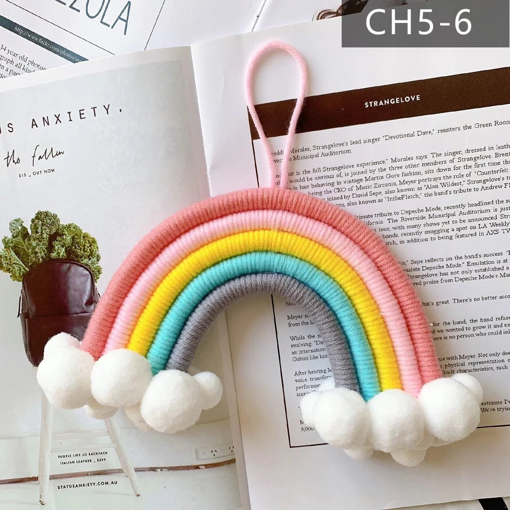 Nordic Cloud Rainbow Wall Hanging